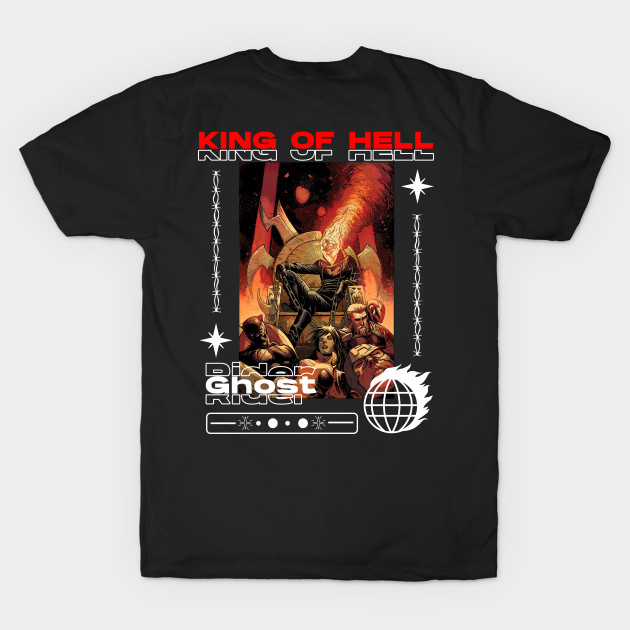 GHOST RIDER KING OF HELL (MARVEL) - Streetwear Style by Skywiz